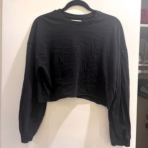 Oak + Fort Long Sleeve Cropped Shirt